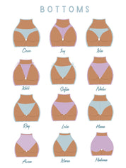 CUSTOM BIKINI BOTTOM - L A G O O N DESIGNS