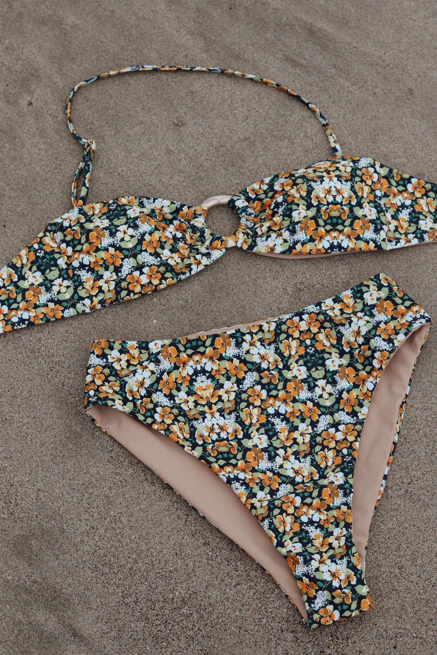 Bandeau Top in Fall Floral